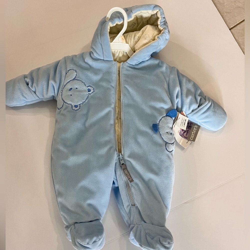 Carter's infant snow suit. Reversible PRAM. NWT